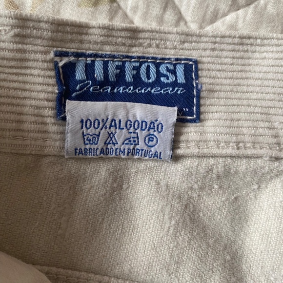 Tiffosi Corduroy white pants, size EU 40 - Picture 7 of 8
